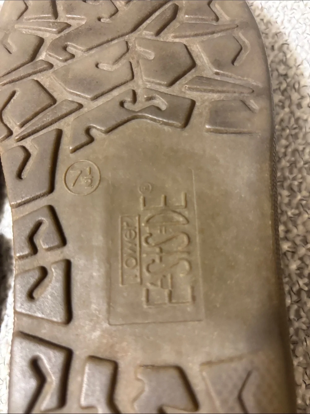 90s/Y2K Lower East Side Brown fisherman sandals with chunky sole size 7.5